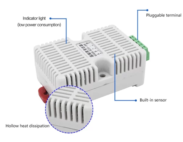 Temperature and Humidity Sensor Without Screen